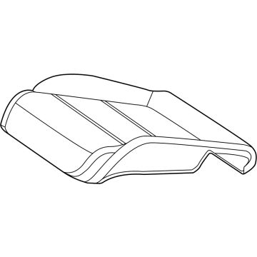 Mercedes-Benz 254-910-31-01-9E43 Cushion Cover