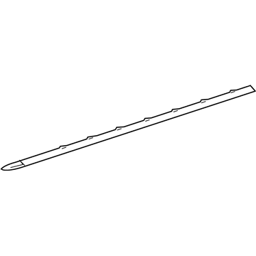 Mercedes-Benz 213-698-19-00 Front Molding