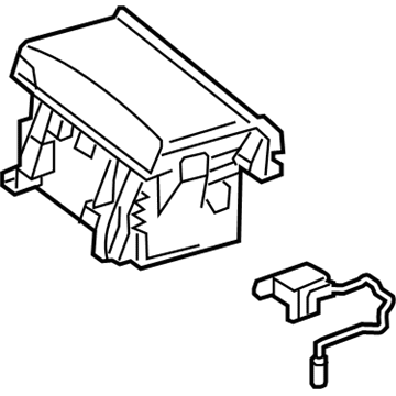 Mercedes-Benz 231-810-29-00-8R00 Storage Compart