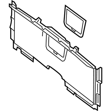 Mercedes-Benz 231-690-31-41-8R00 Partition Panel