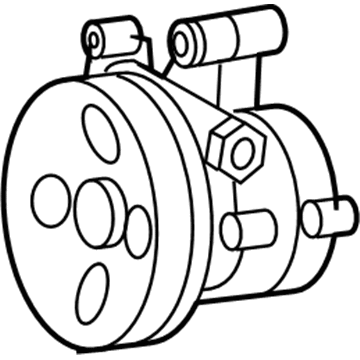 2006 Mercedes-Benz E350 Power Steering Pump - 004-466-91-01-80