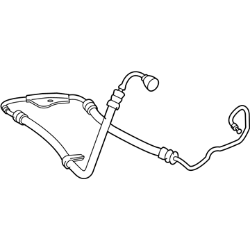 Mercedes-Benz 211-466-57-81 Power Steering Pressure Hose