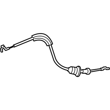 Mercedes-Benz 117-760-01-04-64 Lock Cable