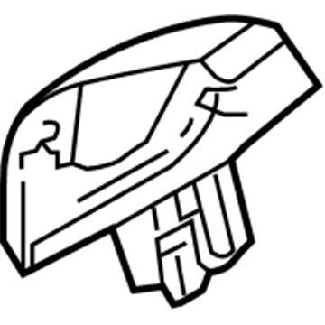 Mercedes-Benz 231-860-10-22-3E03 Seat Belt Guide