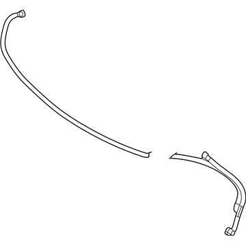 Mercedes-Benz 207-860-06-92 Washer Hose