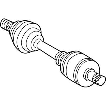 1998 Mercedes-Benz E300 Axle Shaft - 210-330-06-01