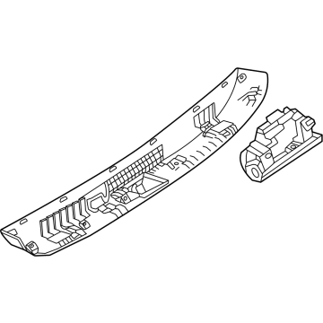 Mercedes-Benz 254-740-33-00-9051 Handle