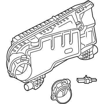 Mercedes-Benz 276-090-12-01 Air Cleaner Assembly