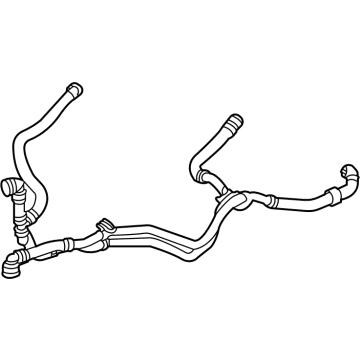 Mercedes-Benz S580 Radiator Hose - 223-501-19-02