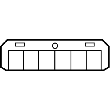 Mercedes-Benz 222-905-67-05-64 Switch Assembly