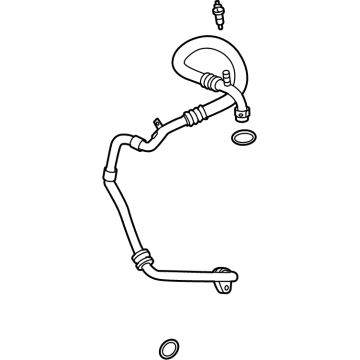 Mercedes-Benz 190-830-31-00 Suction Line