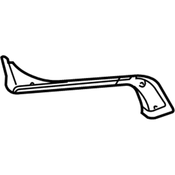 Mercedes-Benz 207-693-01-33 Filler Trim