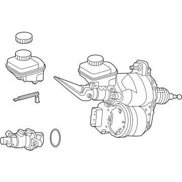 Mercedes-Benz EQS AMG Brake Booster - 297-900-50-13