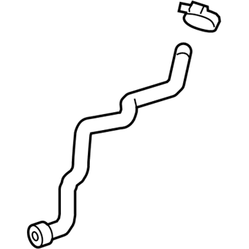 2014 Mercedes-Benz E350 Oil Cooler Hose - 207-501-09-82