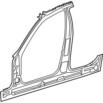 Mercedes-Benz 211-630-72-01 Inner Panel