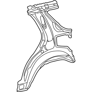 Mercedes-Benz 163-630-56-01 Inner Panel