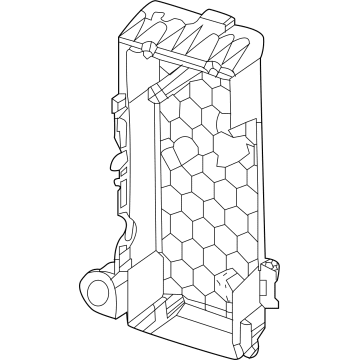Mercedes-Benz 167-545-40-00-64 Fuse & Relay Box Bracket