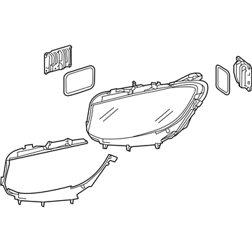 2020 Mercedes-Benz S560 Headlight - 217-906-19-01