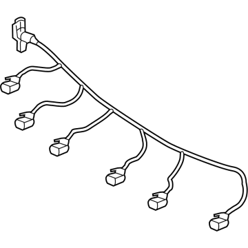 Mercedes-Benz 167-540-54-33 Harness