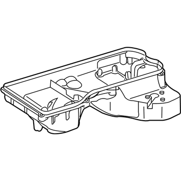 2009 Mercedes-Benz SL600 Oil Pan - 275-014-07-02