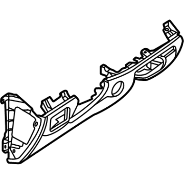 Mercedes-Benz 167-680-49-00-8U03 Lower Panel