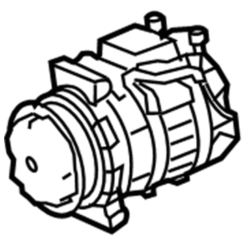 2008 Mercedes-Benz E550 A/C Compressor - 002-230-66-11-80