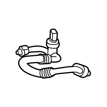 Mercedes-Benz GLA45 AMG A/C Hose - 177-830-11-02