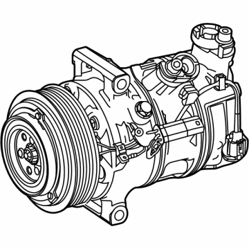 2023 Mercedes-Benz GLA35 AMG A/C Compressor - 000-830-42-02-64