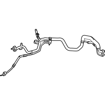 Mercedes-Benz 177-830-09-02 Tube Assembly