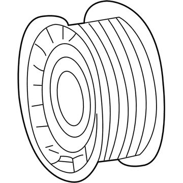 Mercedes-Benz 000-202-09-19 Serpentine Idler Pulley