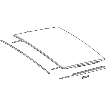 Mercedes-Benz 247-780-16-00 Fixed Glass