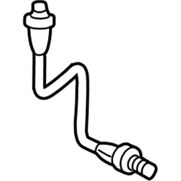 Mercedes-Benz SL600 Brake Hose - 204-420-00-48-64