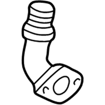 Mercedes-Benz 603-187-24-45 Oil Line Flange