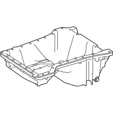 2015 Mercedes-Benz C250 Oil Pan - 271-010-17-13