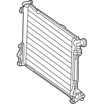 2008 Mercedes-Benz C300 Radiator - 204-500-43-03