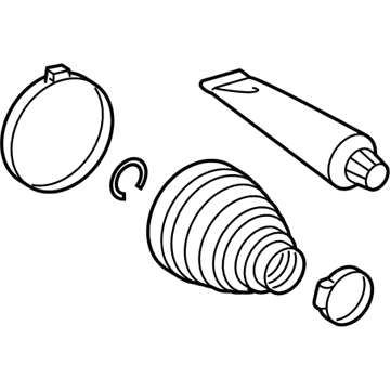 Mercedes-Benz CLA45 AMG CV Joint Boot - 242-330-12-00