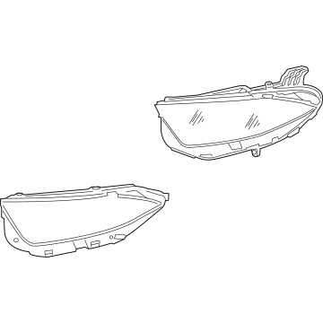 Mercedes-Benz 290-906-08-01 Composite Headlamp