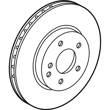 2017 Mercedes-Benz E400 Brake Disc - 000-421-15-12-07