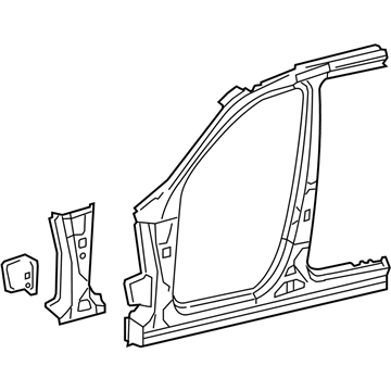 Mercedes-Benz 292-630-66-00 Aperture Reinforcement