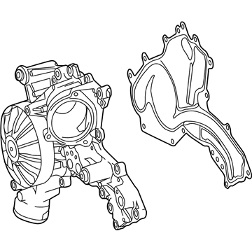 2015 Mercedes-Benz SLK55 AMG Water Pump - 152-200-03-01-80