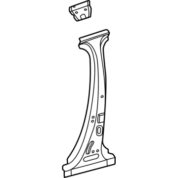 Mercedes-Benz 223-630-27-00 Outer Center Pillar