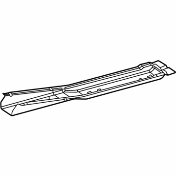 Mercedes-Benz 167-610-37-00 Lower Rail