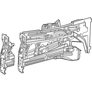 Mercedes-Benz 167-620-79-01 Apron/Rail Assembly