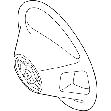 Mercedes-Benz Steering Wheel - 170-460-08-03-3C31