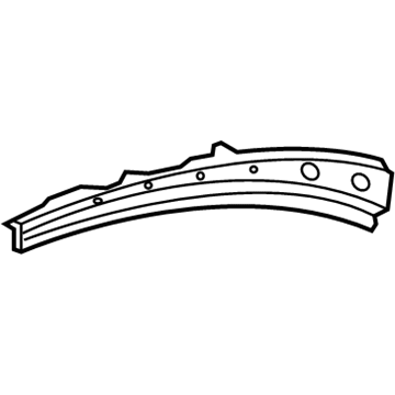 Mercedes-Benz 211-637-01-47 Roof Rail