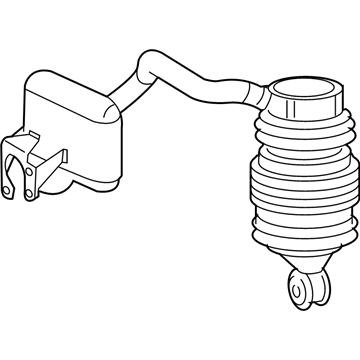 Mercedes-Benz E55 AMG Air Suspension Spring - 211-320-09-25-80