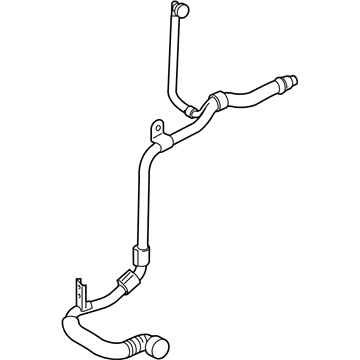 Mercedes-Benz 213-500-02-72 Coolant Hose