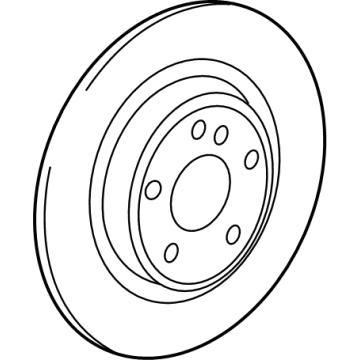 2022 Mercedes-Benz GLB250 Brake Disc - 247-423-03-12-07