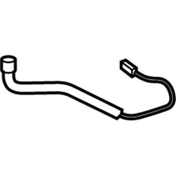 2017 Mercedes-Benz GLE550e Radiator Hose - 166-500-14-91