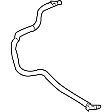 2010 Mercedes-Benz S63 AMG Oil Cooler Hose - 221-501-16-25